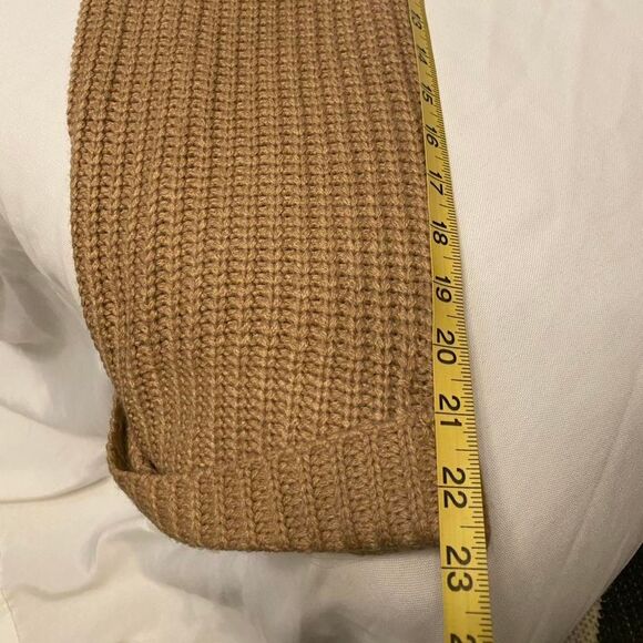 She + Sky Tan and Black Midriff Sweater - Picture 7 of 7